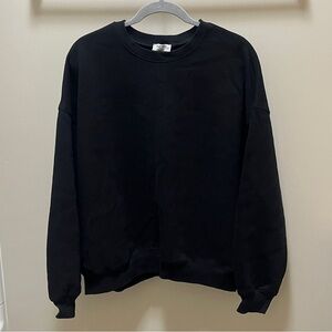 Pitaya Black Crewneck Sweatshirt